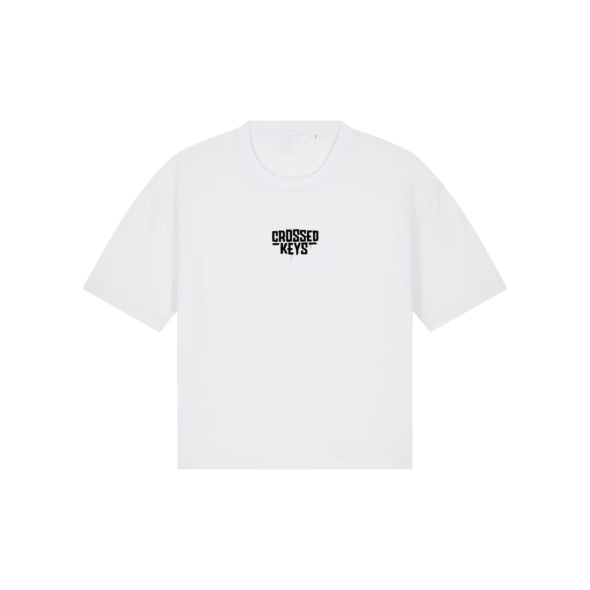 Women Cropped Shirt 'Keys'