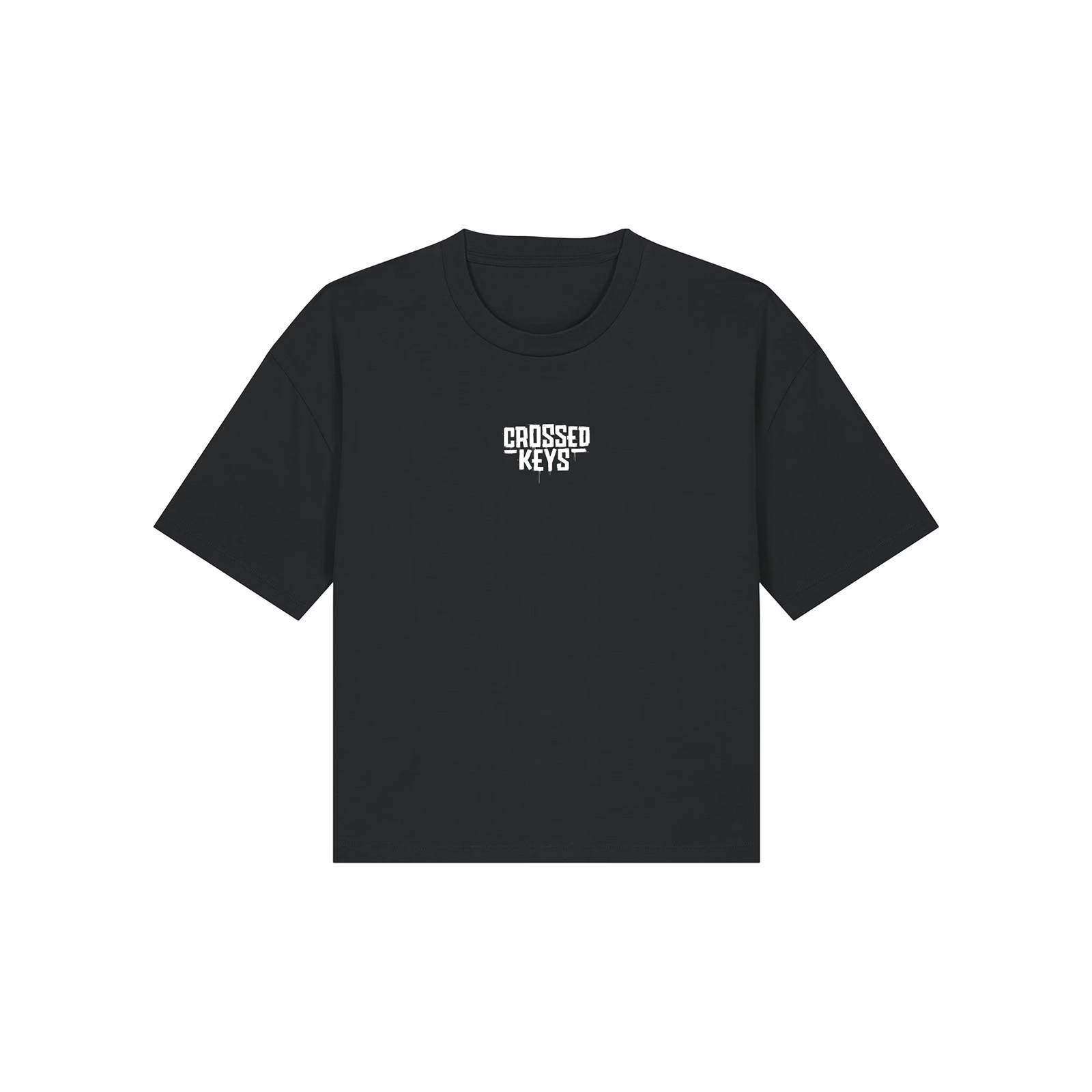 Women Cropped Shirt 'Keys'