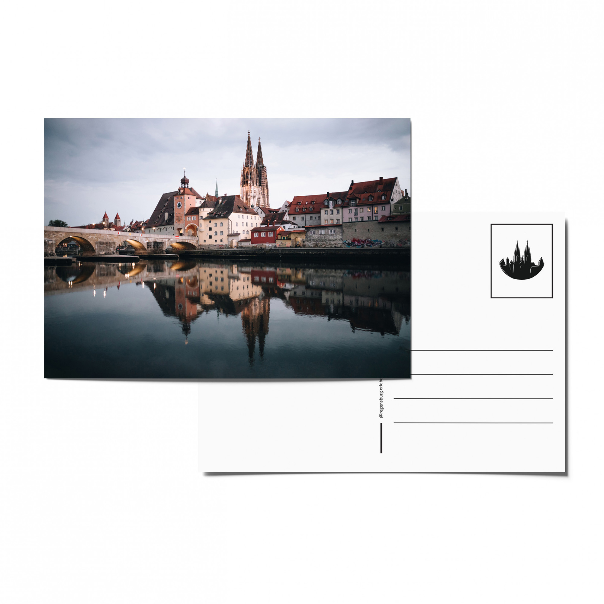 Postkarte 'Domblick'