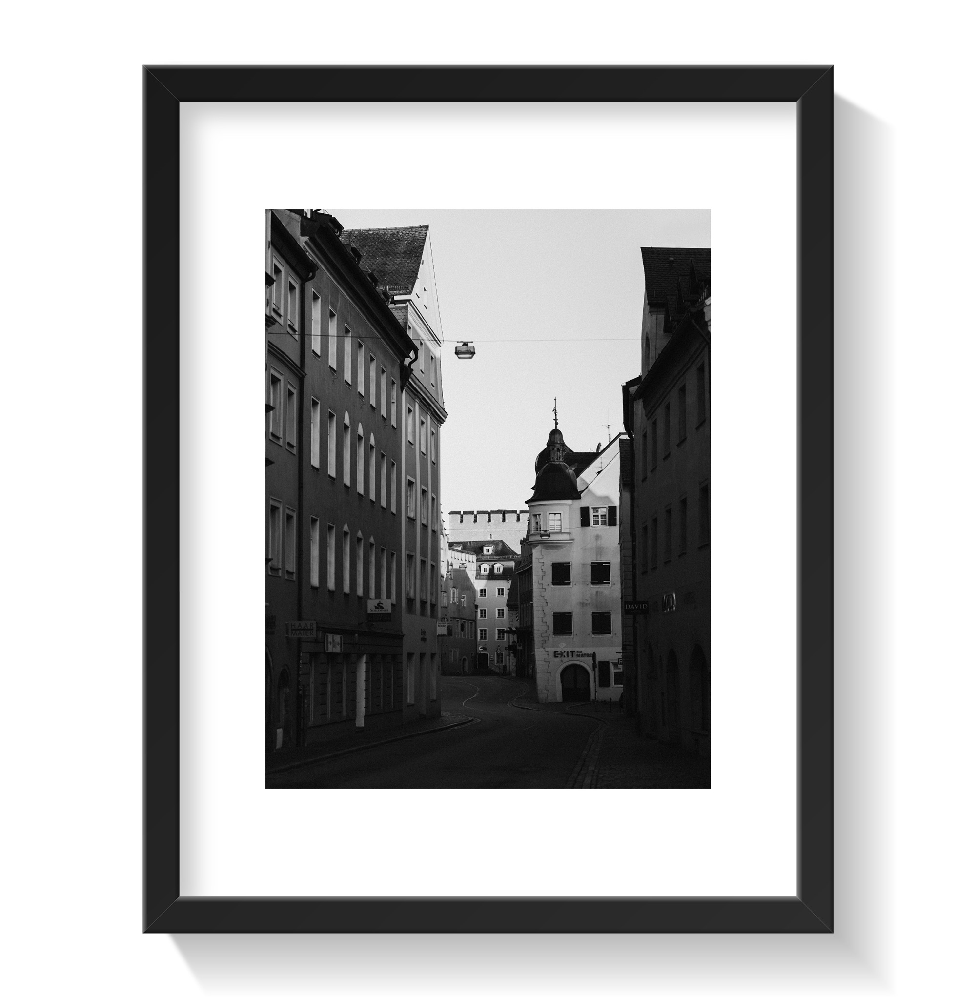 Fotoprint 'Abendstimmung am Fischmarkt'